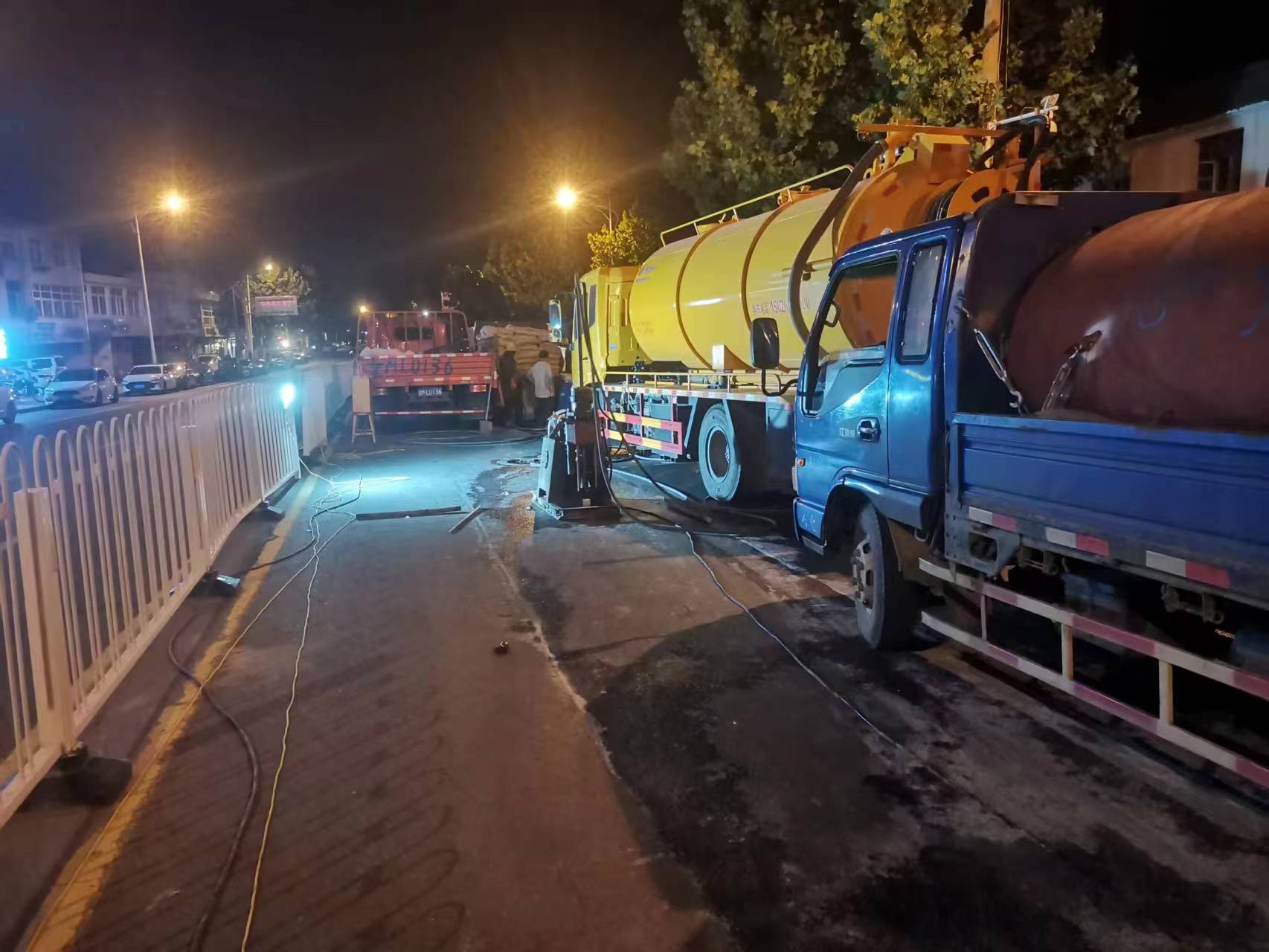 江山路面压密注浆